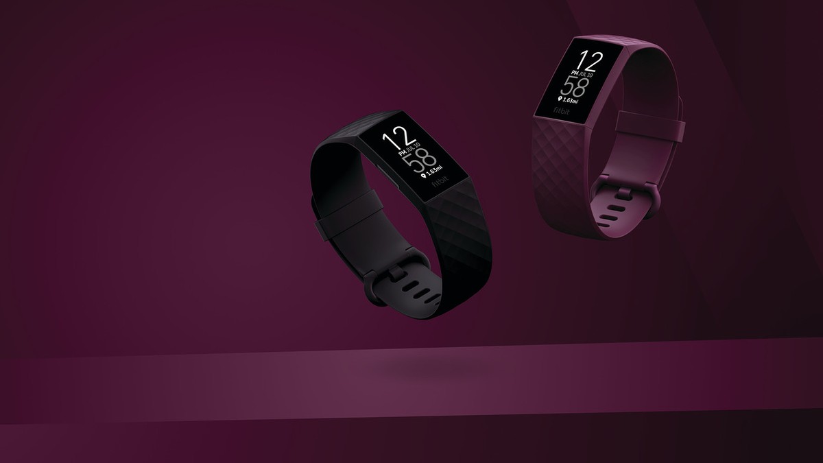 fitbit charge 4 fitness tracker with heart rate monitor