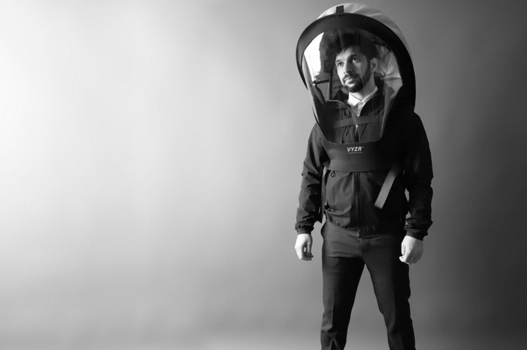 BioVYZR Is a Face Shield With Built-in Air Purifier System