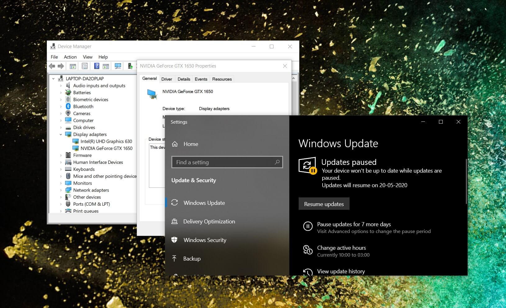 Windows 10 driver update