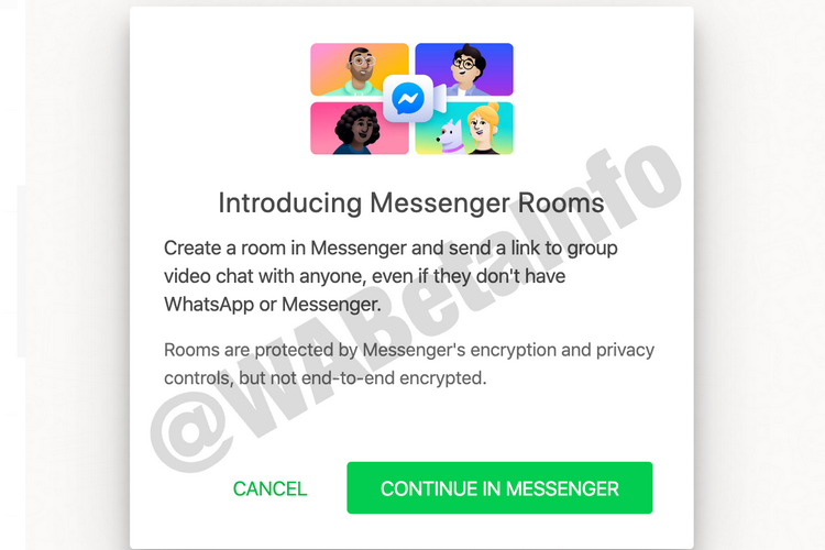 WhatsApp Working on Messenger Rooms Integration on the Web