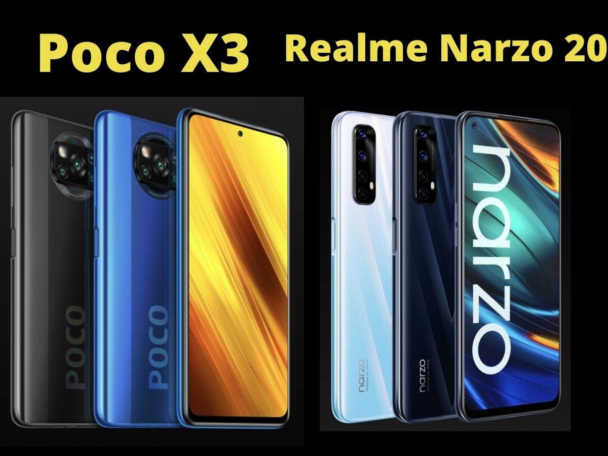 Poco X3 vs Realme Narzo 20 Pro: Which is better in both budget smartphones?
